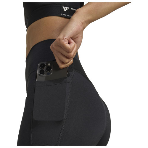 Adidas Γυναικείο κολάν Optime Essentials No Front Rise Seam 7/8 Leggings